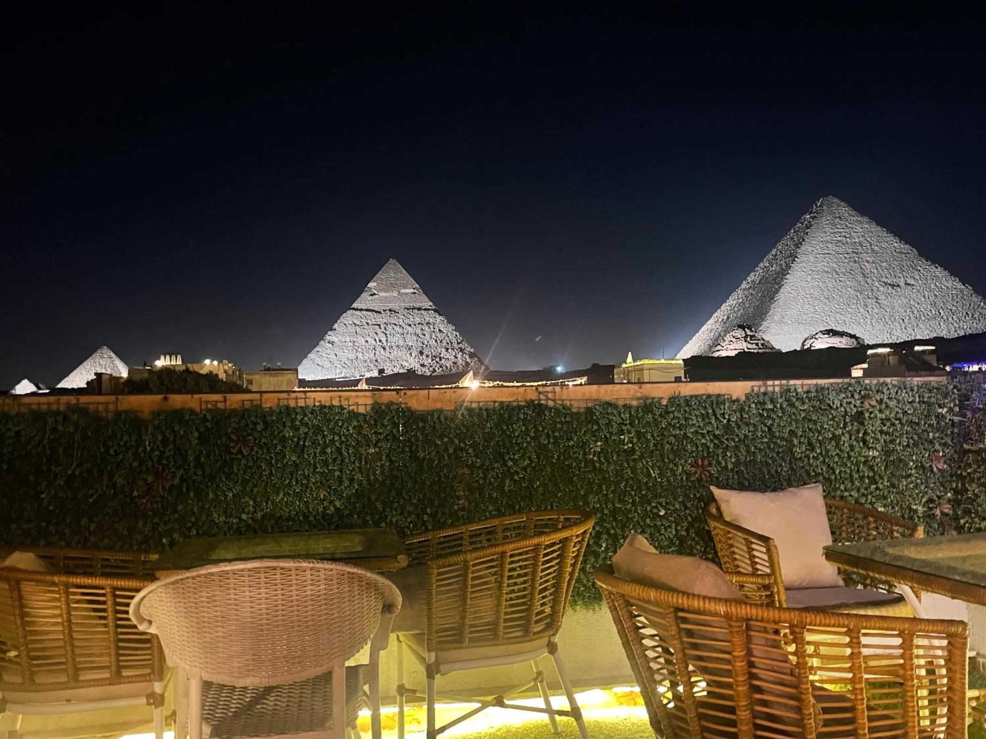 Cheops Pyramids Inn Kafret el-Gabal Exterior photo