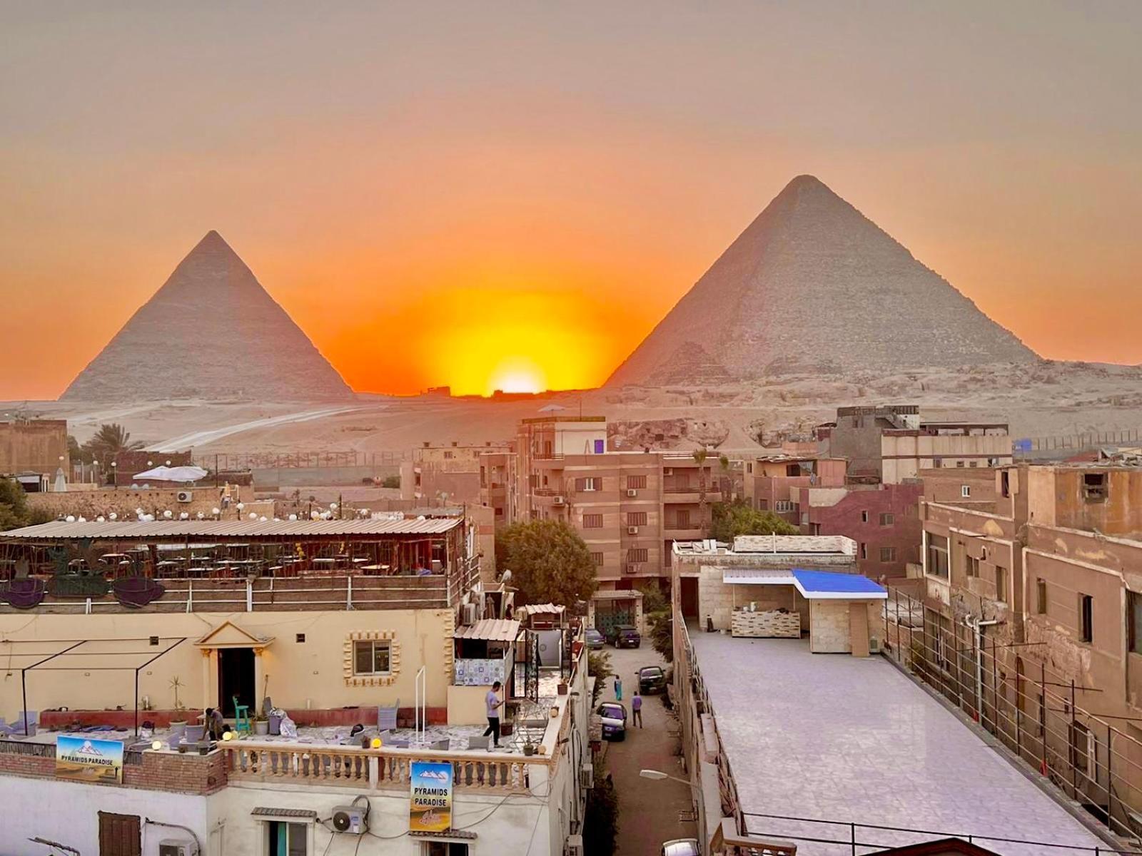 Cheops Pyramids Inn Kafret el-Gabal Exterior photo
